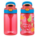Contigo® Kids Water Bottle with Redesigned AUTOSPOUT® Straw, 14 oz, 2 pack dNgE