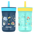 Contigo® Kids’ Leighton Straw Tumbler with Spill-Proof Leak-Proof Lid, 14oz vByp