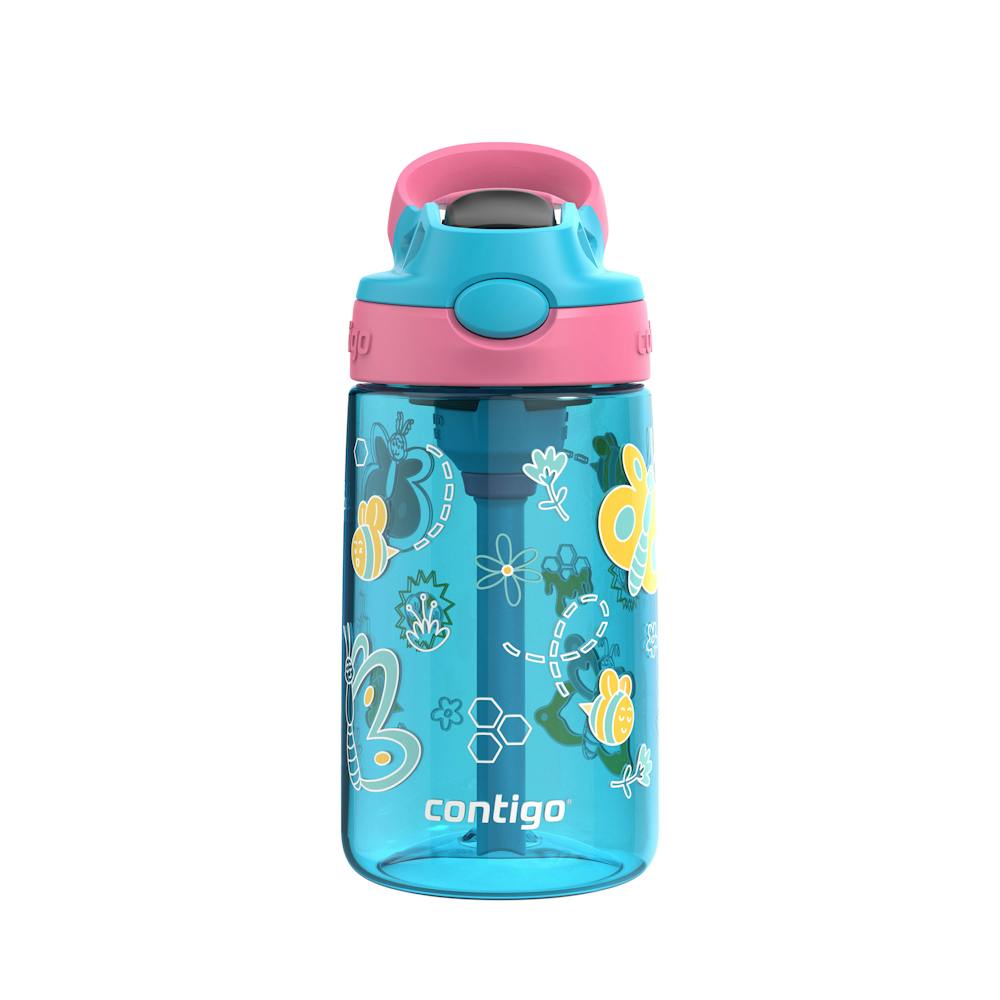 Contigo® Kids Water Bottle with Redesigned AUTOSPOUT® Straw, 14 oz i3Ao