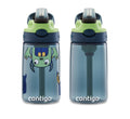 Contigo® Kids Straw Water Bottle with AUTOSPOUT® Lid, 14oz., 2 Pack S8ix