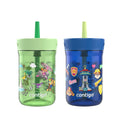 Contigo® Kids’ Leighton Straw Tumbler with Spill-Proof Leak-Proof Lid, 14oz MUzl
