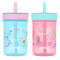 Contigo® Kids’ Leighton Straw Tumbler with Spill-Proof Leak-Proof Lid, 14oz 2j1O