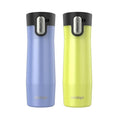 Contigo® AUTOSEAL® West Loop Vacuum-Insulated Stainless Steel Travel Mug with Easy-Clean Lid, 20 oz, 2-Pack CQcV