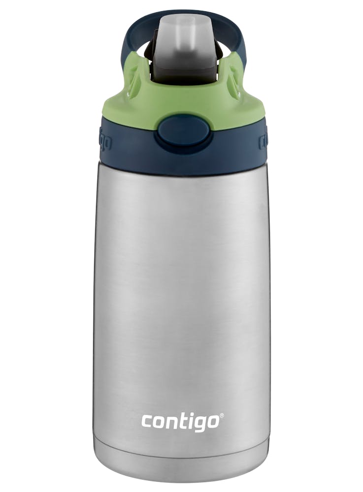 Contigo® Kids Straw Stainless Steel Water Bottle with AUTOSPOUT® Lid, 13oz OPVp