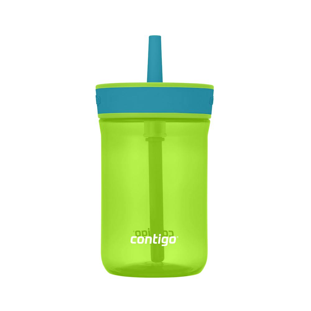 Contigo® Kids’ Leighton Straw Tumbler with Spill-Proof Leak-Proof Lid, 14oz frk4
